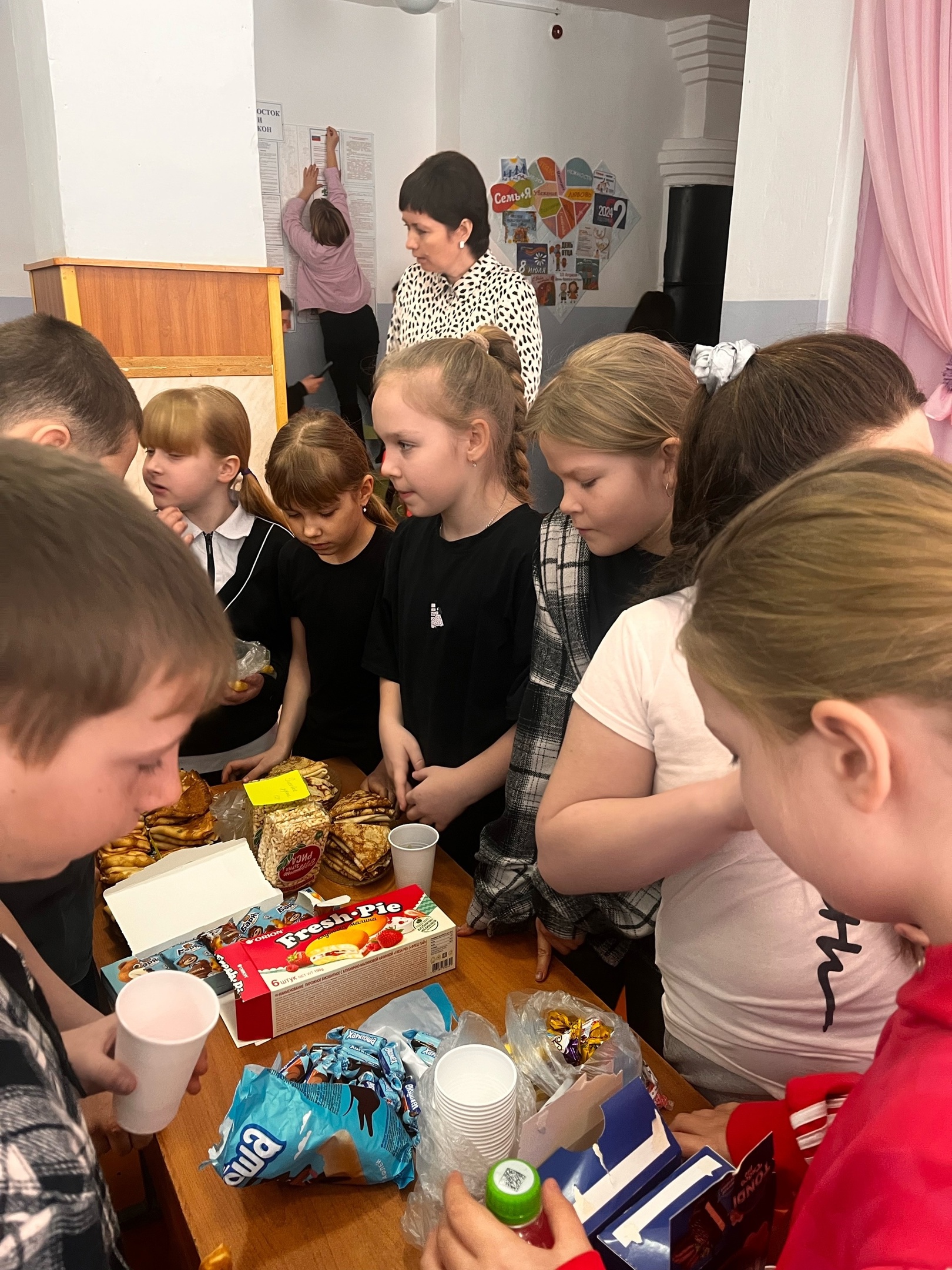 Ярмарка ко дню Масленицы.